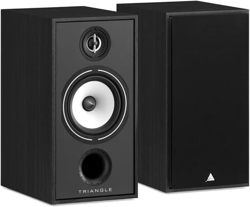 triangle - Hi-Fi Borea BR04 - Bookshelf Speaker - Power handling 110W - Output 91 dB/W/m - Surround Compatible for Home Cinema - 220 x 425 x 314 mm - Chestnut (Pair) in Saudi Arabia