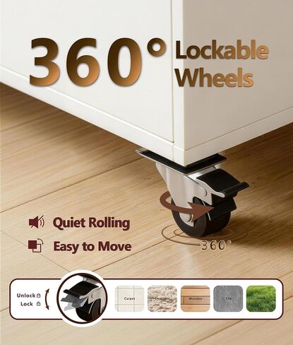 Ceridwen Wooden Mobile Serving Cart,Foldable Table Board with Mobile Food Cart, 12 PCS 304 Stainless Steel Plates, Adjustable Shelves for Party Wedding Kitchen Outdoor (White, 1.2M) in Kuwait