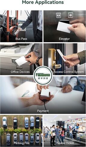 20 قطعة Fongwah NTAG 213 بطاقة NFC 137 بايت قابلة للبرمجة NFC 213 بطاقة رقاقة فارغة، للمنزل الذكي والتحكم في الوصول in Kuwait