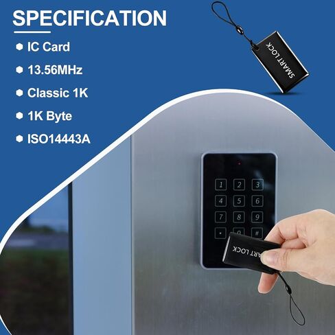 بطاقات IC للقفل الذكي، بطاقات RFID الرئيسية وبطاقات RFID لقفل الباب الإلكتروني، بطاقات مفتاح ديدبولت الذكية لقفل باب الدخول بدون مفتاح، المكتب المنزلي in Kuwait