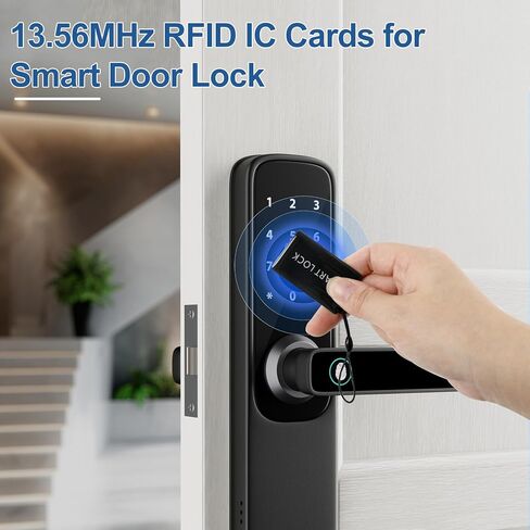 بطاقات IC للقفل الذكي، بطاقات RFID الرئيسية وبطاقات RFID لقفل الباب الإلكتروني، بطاقات مفتاح ديدبولت الذكية لقفل باب الدخول بدون مفتاح، المكتب المنزلي in Kuwait