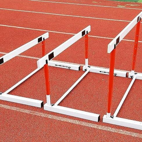 Adjustable Height Hurdles for Track and Field - Portable Agility Training Obstacles, Speed Workout Equipment for Athletes, Ideal for Sports Training and Fitness in Kuwait