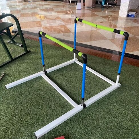 حواجز تدريب على المضمار والميدان قابلة للتعديل، تصميم قابل للفصل لسهولة الإعداد والتخزين، مثالي لممارسة الرياضة الداخلية والخارجية in Kuwait