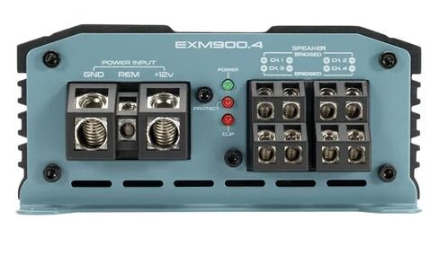 مضخم صوت صغير DB Drive XPERT EXM900.4 ذو 4 قنوات فئة D، 900 وات، 10-16 فولت، موديل EXM900.4 in Kuwait