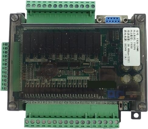 1 قطعة FX3U-24MR FX3U-24MT PLC لوحة تحكم صناعية 14 مدخل 10 مخرج 6AD 2DA مع 485 اتصال و RTC(Fx3u-24mr-rs485-rtc) in Kuwait