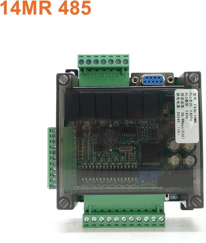 1 قطعة FX3U-14MR FX3U-14MT PLC لوحة تحكم صناعية 8 مدخل 6 مخرج 6AD 2DA و RS485 RTC (Fx3u-14mt ترانزستور) in Kuwait
