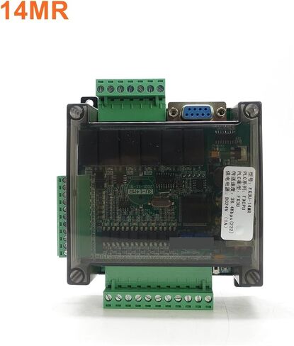 1 قطعة FX3U-14MR FX3U-14MT PLC لوحة تحكم صناعية 8 مدخل 6 مخرج 6AD 2DA و RS485 RTC (Fx3u-14mt ترانزستور) in Kuwait
