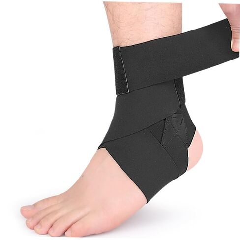 Healeved Ankle Brace for Sports Breathable Compression Sleeve for Men Women Ankle Protector for Running Basketball Soccer Comfortable Support for Sprains Stabilization in Kuwait