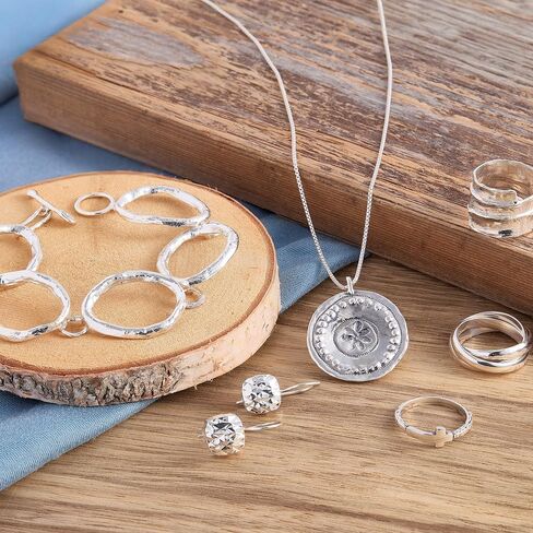 Silpada 'Rounded Cube' Drop Earrings in Textured Sterling Silver in Saudi Arabia