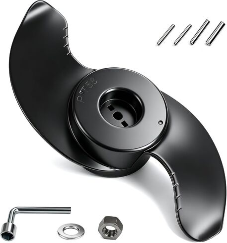MKP-33 Weedless Wedge 2 Propeller 4 بوصات قطر المحرك متوافق مع Minn Kota Ulterra Maxxum PowerDrive V2 Riptide Terrova محرك التصيد in Kuwait