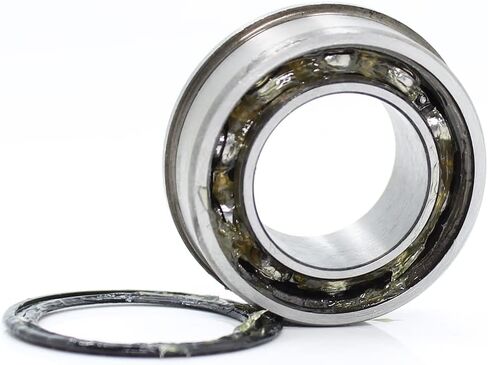 4PCS F6202 Wheelbarrow Bearing 16 * 35 11mm for Push Truck Garden Trolley Cart Wheel Flange Ball Bearings in Kuwait