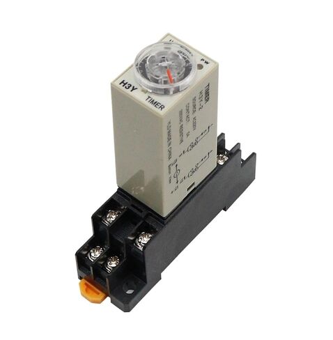 1set Delay Time Relay H3Y-2 Small 8-pin DC12V24vAC220v Timer Switch 1S 3S 5S 30S 60S 5M 10M 30M 60M(DC24V,H3Y-2 60Minute) in Kuwait