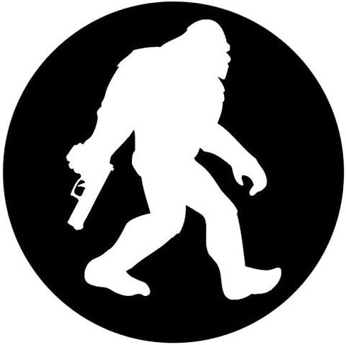 ملصق Bigfoot Sasquatch with Gun NRA جراب هاتف مقاس 3 بوصات ممتص للصدمات للشاحنة in Kuwait