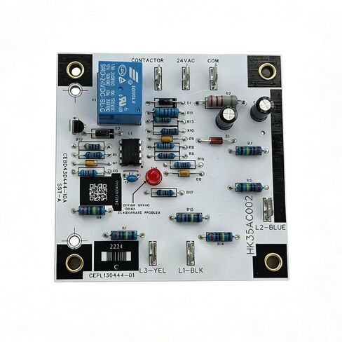 HK35AC002 Relay Phase Monitor Control Circuit Board Replacement for 113AEA060000BGAA CEPL130444-01 CEBD430444-08A in Kuwait