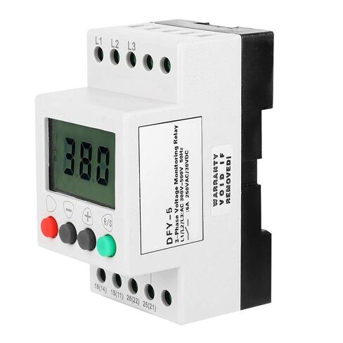 YWBL-WH Phase Sequence Protection Relay, LCD Display, Over Under Voltage Protector, Fault Record Function for Motor Equipment and Machinery in Kuwait