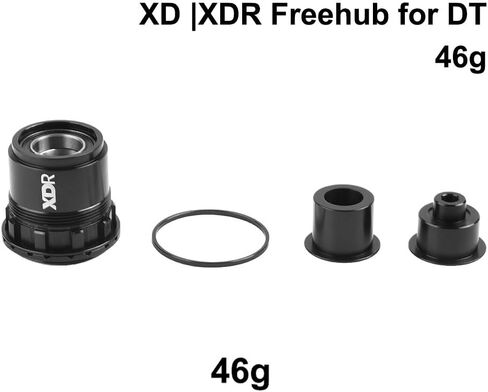 XD/XDR -Freehub Body Conversion Kit for 240/350 Hubs, 12 Speed Aluminum Alloy Hub Body with End Cap, Thru Axle 12x142/148mm Compatible in Kuwait