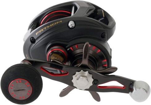 Penn Fathom Low Profile Baitcasting Reel - Saltwater Fishing Reel for Jigging, Jig, Bait and Lure Fishing in Saudi Arabia