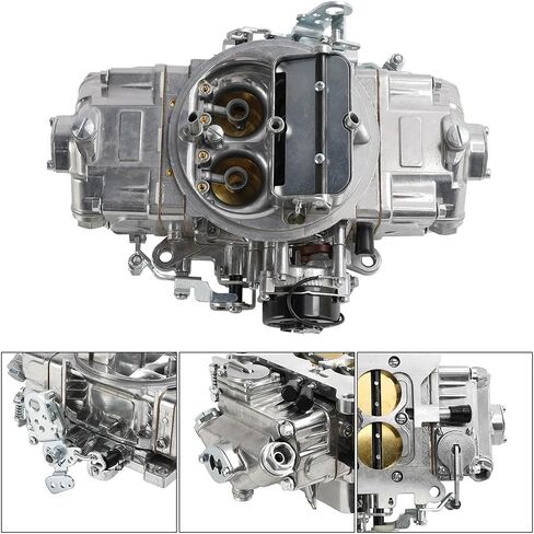 4 Barrel 650 CFM Compatible For Brawler Double-Pumper Carburetor Electric Choke BR-67255 Car Accessories in Kuwait