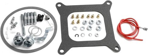 4 Barrel 650 CFM Compatible For Brawler Double-Pumper Carburetor Electric Choke BR-67255 Car Accessories in Kuwait