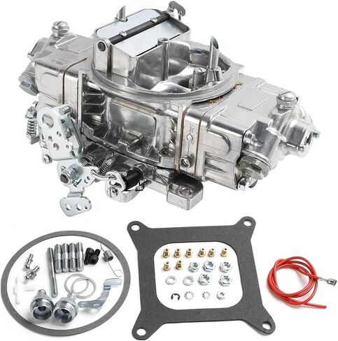 4 Barrel 650 CFM Compatible For Brawler Double-Pumper Carburetor Electric Choke BR-67255 Car Accessories in Kuwait