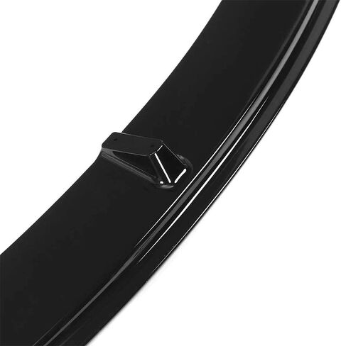 FREEMOTOR802 Front Bumper Lip Splitter Fits 2017-2023 Tesla Model 3, PP Air Dam Chin Spoiler Front Lower Lip Spoiler Body Kit Replacement (Matte Black, 3PCS) in Saudi Arabia