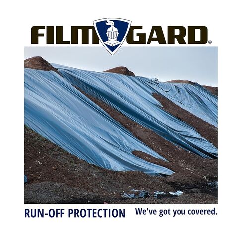 Film-Gard 626031 Construction Plastic Sheeting 10' Width X 100' Length X 6 mil Thick, Black, 1 Count in Kuwait