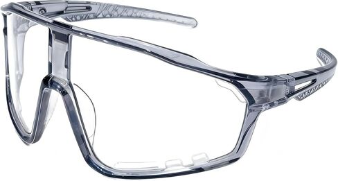 Photochromic Cycling Glasses for Men Women – UV400 Bike Glasses with Transition Lenses, Light to Dark Riding Glasses for MTB, Running, Fishing & Baseball – Clear to Dark Bicycle Glasses in Kuwait
