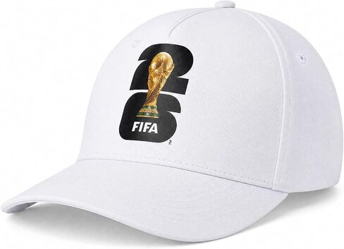 2026 FIFA World Cup Baseball Cap, Breathable Comfortable Unisex Soccer Hat for Stadium, Game Day, Watch Party, Outdoor Sports and Daily Wear.White in Kuwait
