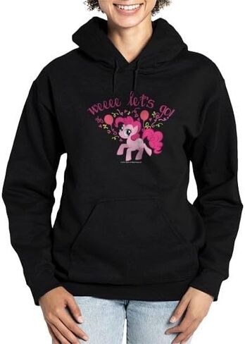 CafePress MLP Pinkie Pie Weeee Women's Dark Pullover Hooded Sweatshirt in Saudi Arabia