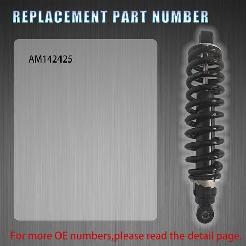 AM142425 2Pcs Rear Shock Absorber Strut Coil-over Spring adjustable.Compatible with XUV Gator XUV625i,XUV825i,XUV855D,XUV825M,XUV825E,XUV855M,XUV855E. in Kuwait