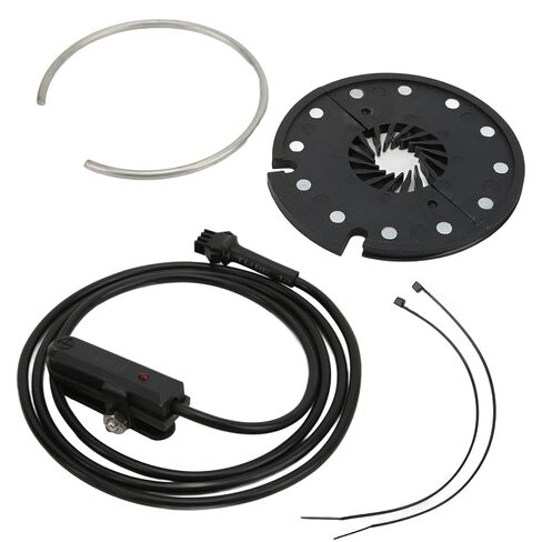 Pedal Assist Sensor, Split Design E Bike PAS Sensor for Right Crank Installation KT D12R Magnetic Disk with Ordinary Connector for 12V-72V Pedal Assist System in Kuwait