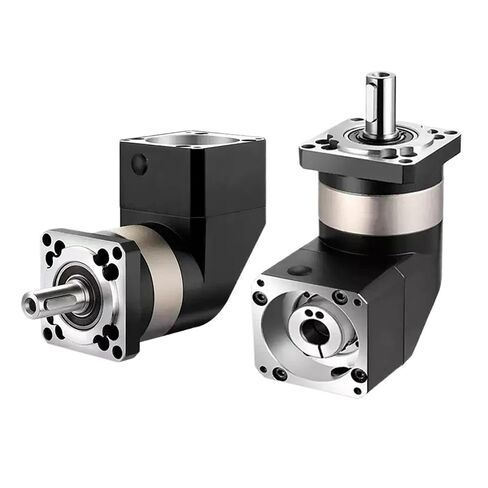 1pcs 90 Degree Right Angled Planetary Gear Reducer for Nema 23 Stepper Motor 60-130 mm Flange Servo Speed(PVF060 6.35mm Input,Speed Ratio 5 to 1) in Kuwait