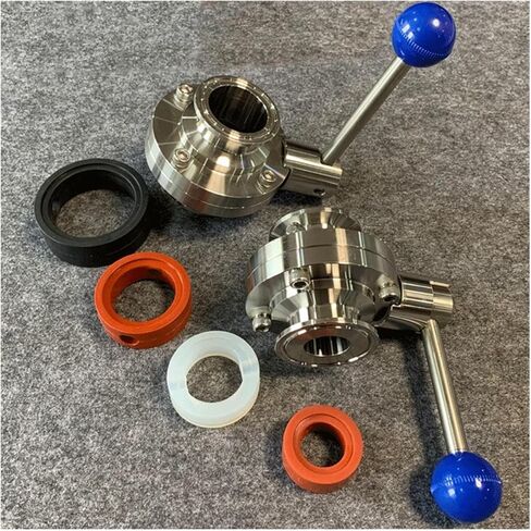 تجهيزات الأجهزة 25 32 38 51 63 76 مم EPDM VMQ شريط حشية الختم لغسالة صمام الفراشة ثلاثي المشبك 1.5 "-3" (Vmq 76 مم) in Kuwait