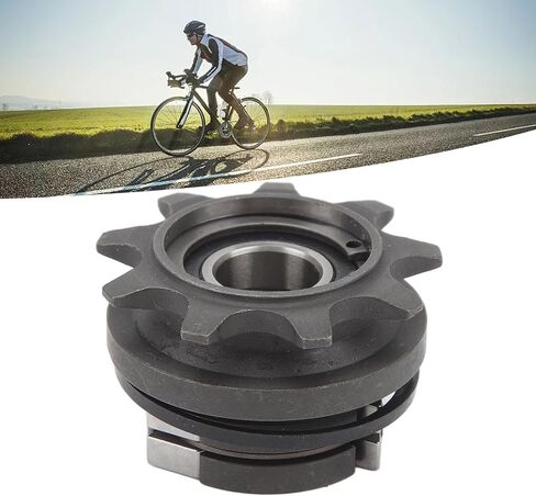 Folding Bike Flywheel, 9T Single Speed Flywheel Sprocket 10mm/0.39in Metal Fixed Gear Bicycle Parts Conversion Kit Cycling Replacement Accessory for Mountain Road Bikes in Kuwait