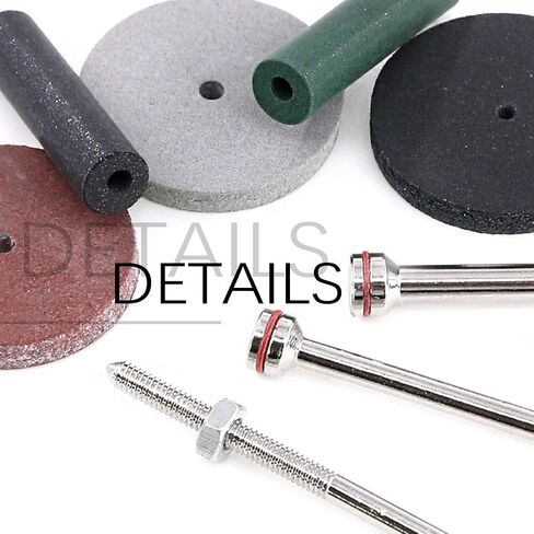 Swpeet 46Pcs Polishing Wheels Kit and 8Pcs Polishing Compound Kit in Kuwait