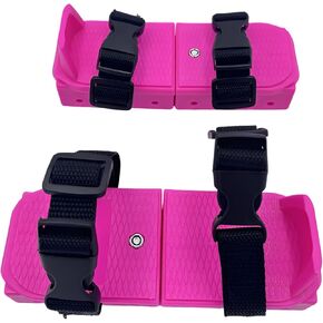 Adjustable Snowskates, Youth Ice Skating Shoes, Beginner Anti-Fall Skates, 8.3 X 2.3 X 6.3 In, Includes Straps in Saudi Arabia
