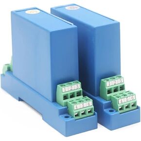 مستشعر محول جهد التيار المستمر 4-20mA 0-10V 0-5V جهاز إرسال 0-1000V مدخل DIN35mm مع طاقة DC24V (مخرج طاقة DC12V-1-5V) in Kuwait
