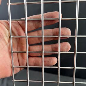 11Gauge 1 inch Holes 16"x12"Stainless Steel Welded Wire Mesh Delivered Flat|Hardware Cloth Wire Fence Chicken Wire Fencing Metal Screen for Screen Door,Grill Mesh,Bird Cage Netting,Pet Grate in Kuwait