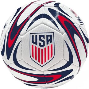 Icon Sports Officially Licensed U.S. Soccer Federation USMNT Soccer Ball Size 5 - Modern Swirl in Saudi Arabia