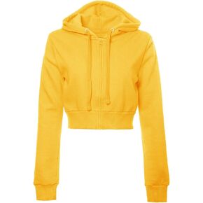 Cropped Zip up Hoodie Women 2026 Fall Winter Lightweight Crop Jacket Casual Gym Long Sleeve Hooded Sweatshirts in Saudi Arabia