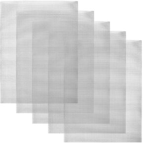 5pcs Stainless Steel Mesh Screen, 15 x 20 cm Bendable Metal Woven Wire Mesh Screen, Easy to Cut Non-Rusting Metal Vent Screens for DIY Crafts, Cage, Window, Filter in Saudi Arabia