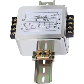 Three-Phase Three-Wire Rail Power Filter AC 220v Anti-Interference CW12B-3A-R(CW12B-10A-R) in Kuwait