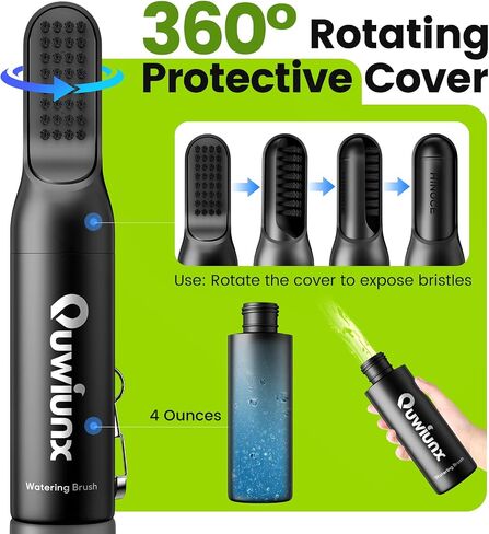 Golf Club Brush Cleaner with Rotating Protective Cover and Squeeze Water Bottle 4 Ounces, Golf Towel, Golf Accessories for Men in Kuwait