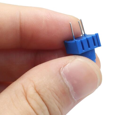 12 Pcs 10K Ohm Trim Potentiometer Kit, Blue Resistors Breadboard Trimmer Potentiometer Assortment Kit Variable, Compatible Knob for Arduino/DIY Enthusiasts in Kuwait