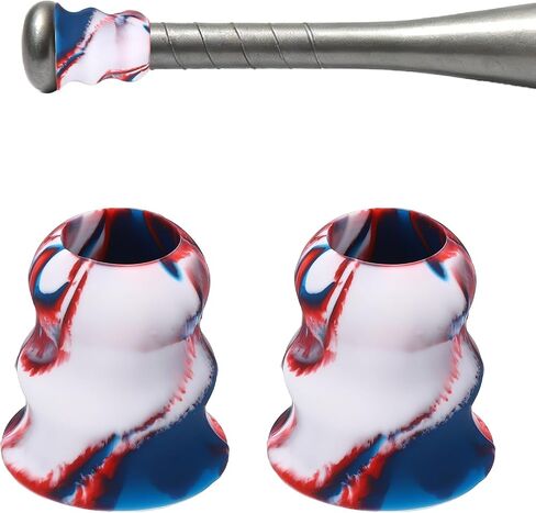 Bat Taper, Bat Knob Taper Softball Grip Silicone Non-Slip Enhanced Grip - Fit for (Most Softball Bats/Baseball) in Kuwait
