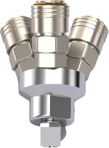 Quick Connector C Self-locking Round Two/Tee; Three-way Internal Thread 2 Adapter in Saudi Arabia