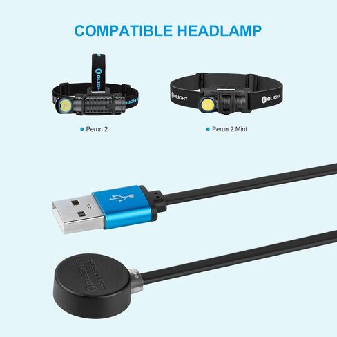 خطاف مغناطيسي محمول من OLIGHT OLINK متوافق مع المصابيح الكاشفة، سلسلة Obulb، حزمة حلقات على شكل حلقة تسلق مصنوعة من الفولاذ المقاوم للصدأ مع شاحن MCC 3 باللون الأسود وكابل شحن مطور in Kuwait