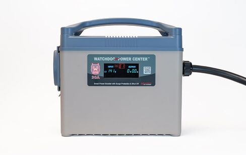 Power Watchdog WPC50A ، Power Center - Poldage Booster & Gurge Protector مع إغلاق EPO و Bluetooth & WiFi و LCD - 50 أمبير in Kuwait