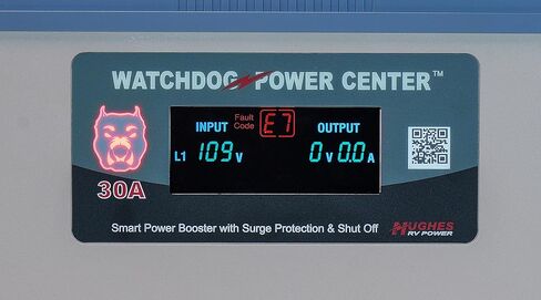 Power Watchdog WPC50A ، Power Center - Poldage Booster & Gurge Protector مع إغلاق EPO و Bluetooth & WiFi و LCD - 50 أمبير in Kuwait
