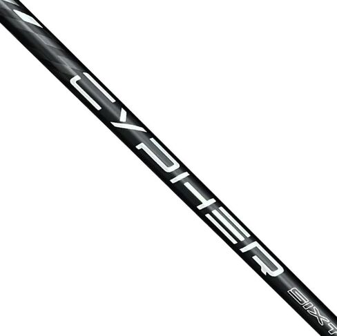 Project X Cypher 2.0 60 Graphite Iron Golf Shaft - .370 Parallel Tip, 5.5 Regular Flex, Black in Kuwait